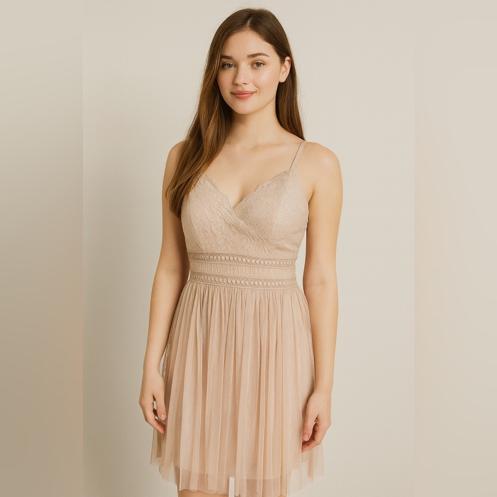 Preowned XSmall American Rag Puff Dress